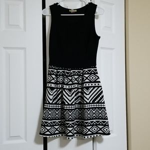 Black and White Dress